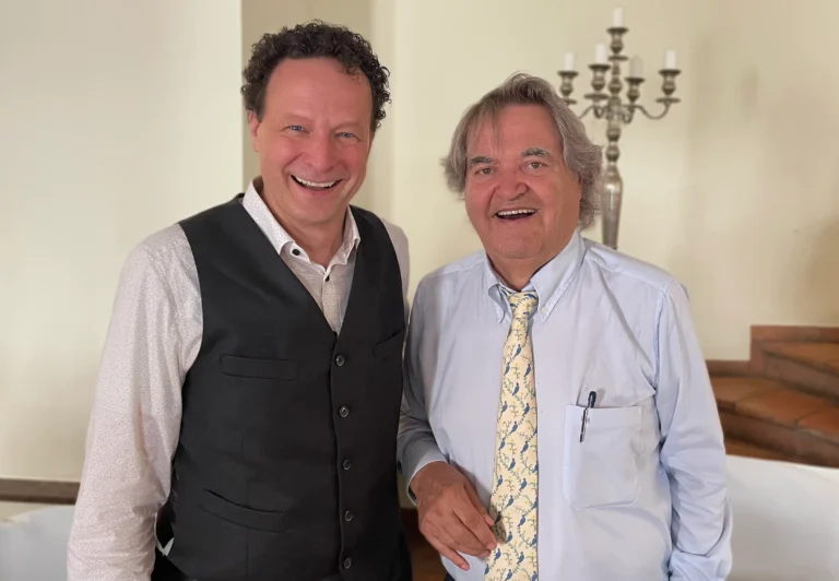 Mit Helmut Markwort, Journalist, Medienunternehmer und Erfinder der Zeitschrift "Focus"