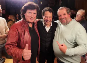 Olaf der Flipper, Harry Keaton und Bernd Reisig nach der Talkshow „Bembel & Gebabbel“